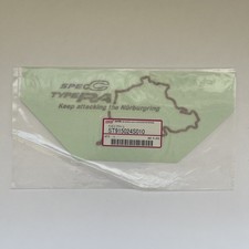 01-07 JDM Subaru WRX STI Spec C Type RA Keep attacking Nurburgring Decal Genuine picture