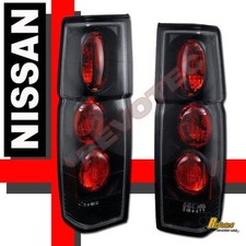 Black Tail Lights For 1986-1997 Nissan Hardbody Pickup RH & LH 87 89 90 91 92 95 picture