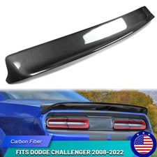 For 2008-2022 Dodge Challenger Hellcat Redeye Trunk Spoiler Wing Carbon Fiber picture