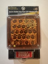 Grand General 77621 Driver Side Double Face Pedestal Light Amber/Red picture