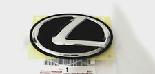 FITS 2007-2017 OEM NEW LEXUS LS460 BLACK REAR TRUNK EMBLEM 10 11 12 13 14 15 16  picture