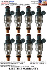 UPGRADED OEM BOSCH  8X Fuel Injectors For 1988-1991 Ford F SUPER DUTY 7.5L V8 picture