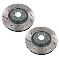 Wagner 2pc Front E-Coated Disc Brake Rotors Set 360mm For MB C216 CLS550 12-18 picture