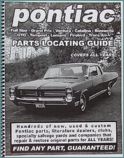 Find Pontiac Parts with this book 1964 1965 1966 1967 1968 1969 1970 1971 1972 picture