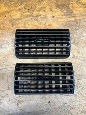 94 - 04 Mustang GT Dash A/C Vents Driver, Center & Passenger Side Pair Black picture