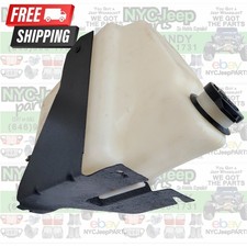 91-95 YJ Jeep Wrangler Washer Fluid TANK Bottle Reservoir Dual Pump w/ Bracket picture