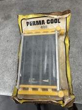 PERMA-COOL NOS Oil Cooler #402 Vintage New 10x13x3 Giant Size Oil/Trans Cooler picture