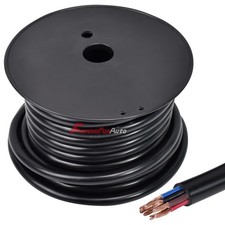 ( 100 FEET ) 14 Gauge 7 Way Conductor Trailer Wire RV Cable Cord Insulated CCA picture