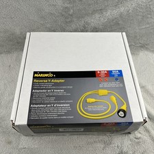 Marinco Shore Power Reverse Y adapter (2) 30a to 50a part RY-504-2-30 in box picture