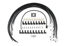 9001C Spark Plug Wire Set - Universal - 90 Deg White Ceramic Boots picture