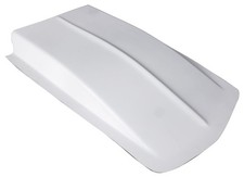 JEGS Fiberglass Z28 Style Cowl Induction Hood Scoop, 4 in. H [White] picture