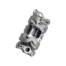 New Aluminum Dual Plane Intake Manifold for Chevy 350 1955-1994 1995 Small Block picture
