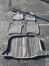 2009-2013 Honda Fit OEM Rubber Floor Mat SET Cargo Tray Trunk All Season GE8  picture