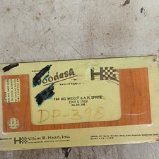 Woodash Vilem B. Haan Inc VINTAGE NOS 68 69 MG MIDGET AUSTIN SPRITE  picture