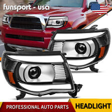 Switchback Sequential LED DRL Projector Headlights For 2005-2011 Toyota Tacoma picture