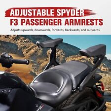 Can Am Spyder F3 Arm Rest Kit For Passenger Adjustable Armrests Fits 2015-2022 picture