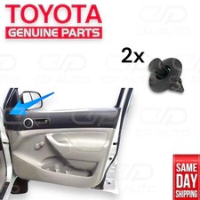 05 - 15 TOYOTA TACOMA INTERIOR DOOR PANEL TRIM BOARD CLIPS QTY 2 OEM NEW picture