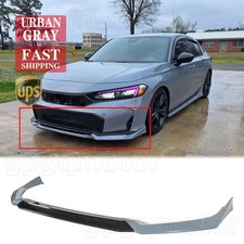 For Honda Civic Sedan Hatch 2025-26 Yofer Urban Gray Front Bumper Lip Splitters picture