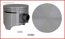 Enginetech K3083(8)P040 Engine Piston Kit with Separate Full Ring Stack for Chry picture
