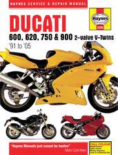 Haynes M3290 Repair Manual Ducati V-Twin 600 750 900 SS 94-02 picture