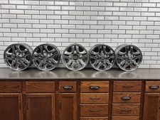 1998-2002 Lexus LX470 (J100) 16x8 OEM Chrome Wheels (4) + Silver Spare (Rust) picture
