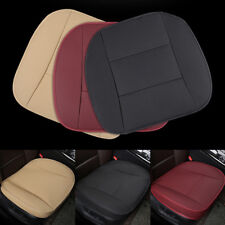 3D PU Leather Deluxe Car Seat Cover Front Seat Chair Cushion Protector Universal picture