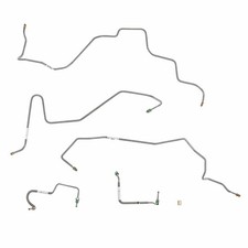 Fits 1998-2001 Ford Ranger Front Brake Lines 4x4 4WABS Steel TKT9842OM picture