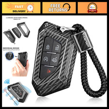 Key Fob Cover with Keychain for Cadillac CT5 CT6 XT4 XT5 XT6 ATS Escalade 2020-2 picture