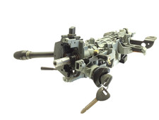 *REMAN* 1994-98 FORD MUSTANG TILT STEERING COLUMN AUTO/MANUAL FLOOR SHIFT REFURB picture