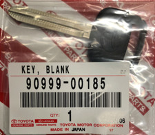 TOYOTA OEM UNCUT NON CHIP IGNITION BLANK MASTER KEY 90999-00185 picture