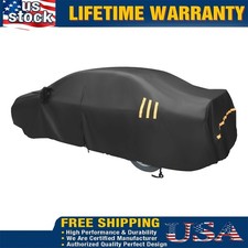 Car Cover Fit 15-16FT Auto Sedan Upgraded 100% Waterproof 100% Waterproof picture