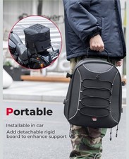 KEMIMOTO 25-45L Motorcycle  Expandable Motorbike Bag Luggage Storage picture