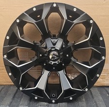 Fuel ASSAULT Matte Black Milled 20x9 Wheel 5x139.7 5x150 +1mm D546 20