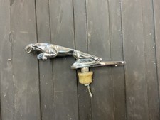 98-03 Jaguar XJ8 Vanden Plas OEM Hood Ornament Emblem Leaping HNA6350BD DR3 picture
