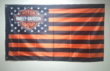 HARLEY DAVIDSON FLAGS MOTORCYCLE EXCELLENT QUALITY LARGE 3FT X 5FT HD HARLEY picture