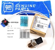 2017-2023 L5P Duramax Fuel Rail Pressure Sensor & Connector Kit Genuine OEM GM picture