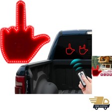 Car Light LED Hand Gesture with Remote Express Fun Road Rage Accessories picture