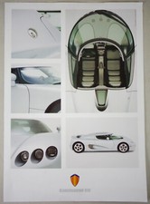 Brochure Koenigsegg CC picture