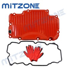 MITZONE Engine Oil Pan w/ Gasket for Infiniti 16-24 Q50 17-22 Q60 3.0L RWD ONLY picture