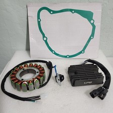 Ignition Stator Magneto AC Magneto Stator+Voltage Rectifier+Gasket for Su-Zu-Ki picture