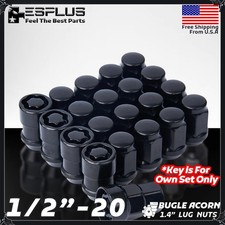 20x Ford Wheel Lock 1/2-20 Black 1.4
