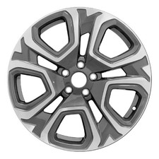 20x7.5 5 Split Spoke Alloy Wheel Machined & Painted Medium Charcoal Metallic picture