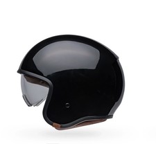 Bell TX501 Motorcycle Helmet Gloss Black Size Large With Extra Visor picture