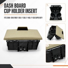 new Dashboard Cup Holder Camel Tan For Ford F-550 F-250 F-350 F-450 Super Duty picture