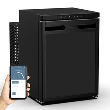 Mini Refrigerator AC110 DC 12V Fridge 1.4cu.ft 40L RV Refrigerator for Truck RV picture