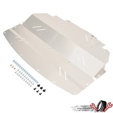 For 2014-2023 Infiniti Q50 Q60 RWD Aluminum Engine Splash Shield Under Cover picture