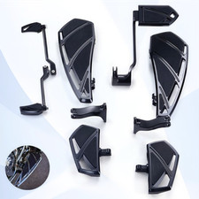 Fit Harley Touring FLHR Street RoadGlide14-25 /Aluminum Phantom Floorboards kits picture
