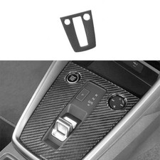 Real Carbon Fiber Gear Shift Panel Trim Cover for Audi A3 S3 RS3 2021-2024 picture