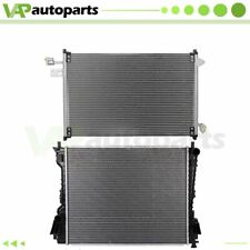 For 2005-2009 Ford Mustang Aluminium Radiator & Condenser Cooling Assembly picture