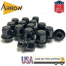 24x Black M12x1.25 OEM Factory Style Mag Seat Lug Nuts Fit Nissan Infiniti picture
